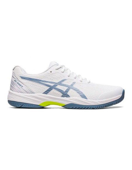 Asics Gel-Game 9 Blanco Azul 1041a337 101 | Ofertas de pádel